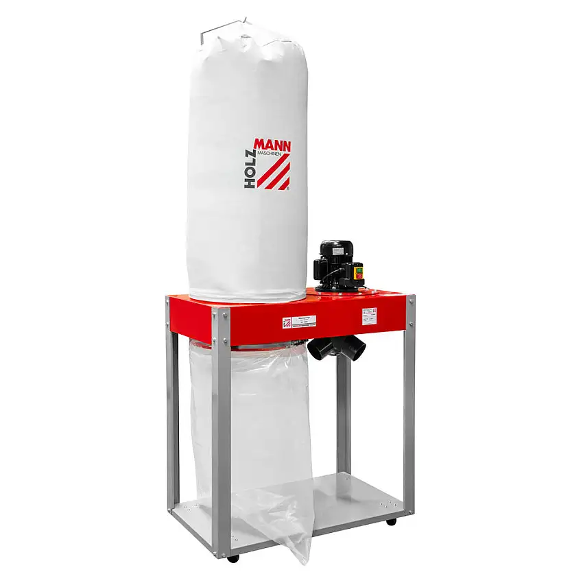 ABS3000SE - Aspirateur d'Atelier 1500W - 165 Litres - Débit d'air 3000 m³/h - 400V