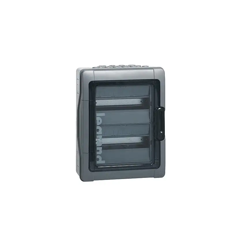 001922 Legrand Coffret Plexo3 étanche IP65 - 2 rangées de 12 modules - Entrées à perforation directe