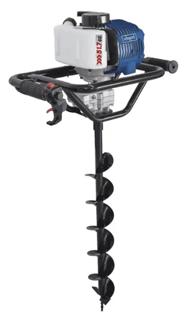 SCHEPPACH - EB1700 Tarière - Moteur à essence 2 temps - 1,77 CV - 51,7 cm3