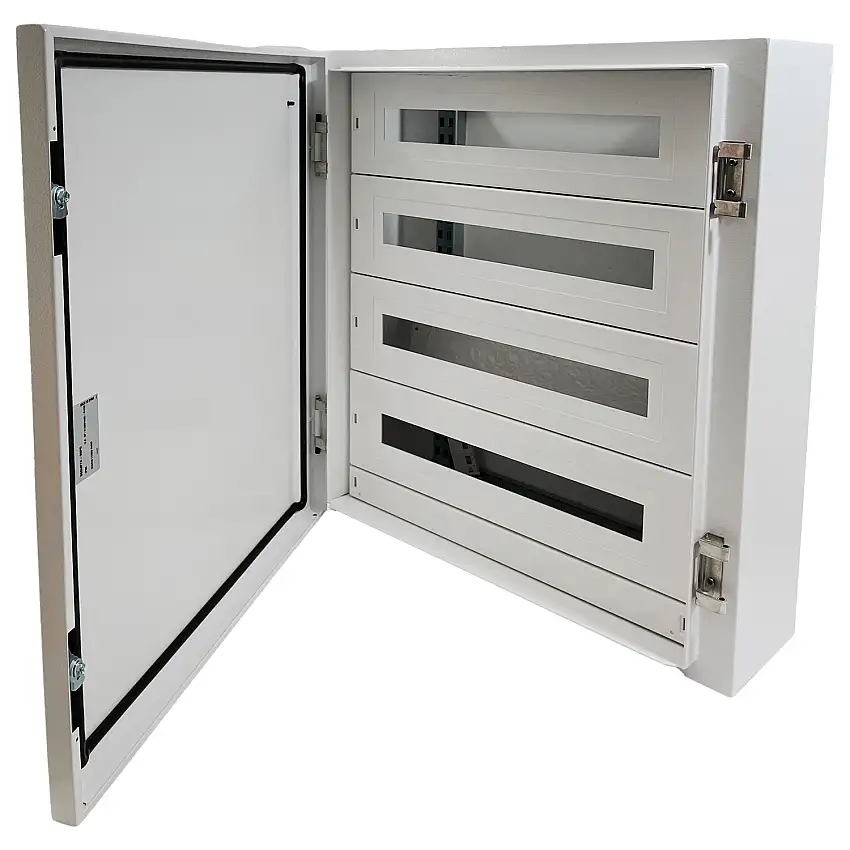 65SUP7296PO IDE - Armoire électrique industrielle étanche IP65 - 96 modules - Porte pleine - Atlantic IDE