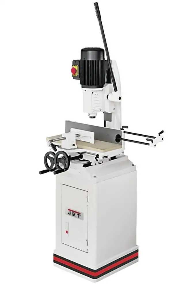 719A-M - Mortaiseuse Professionnelle sur Socle - Puissance 750 W - Col de Cygne 100 mm