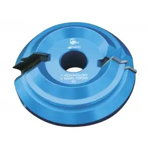 LEMAN - Porte-outils pour bouvetage d'angle à 45° - Ø 140 - Al. 30