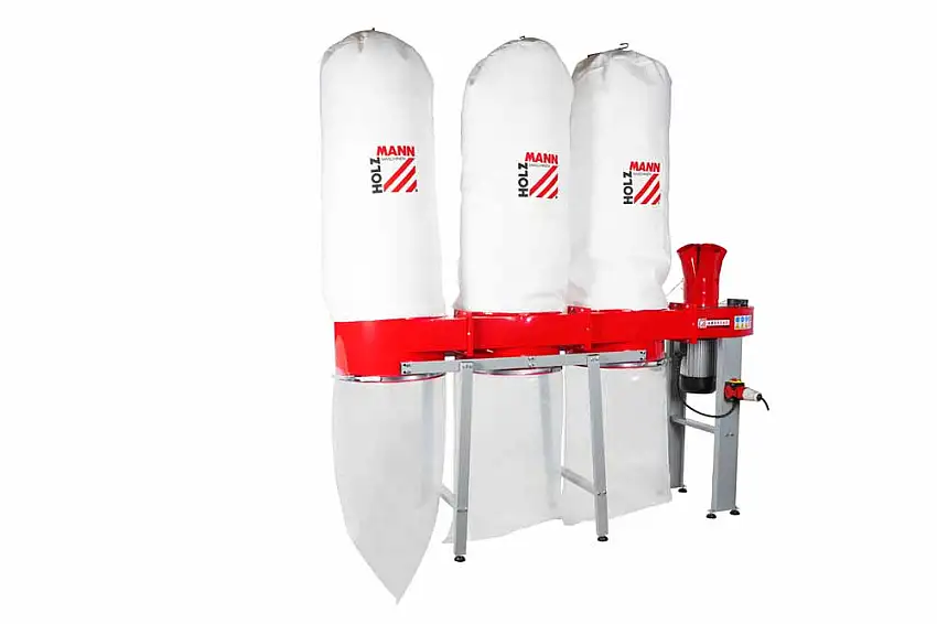 ABS4560 Aspirateur à copeaux de bois 3 x 160 L 400 V - 3700 W