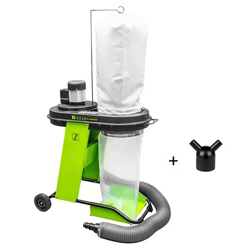 ZI-ASA550ESA - Aspirateur 550 W - Capacité 65 Litres - Avec Raccord Double