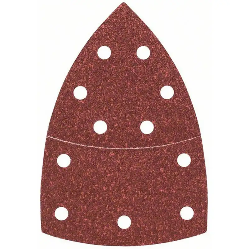 BOSCH Disques abrasifs pour ponceuses Multi, 10 pcs. 102 x 62 / 93mm 2609256A62