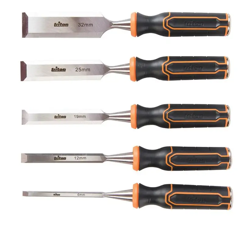 TWCS5 - Ciseaux à bois, 5 pcs - 6/13/19/25/32mm