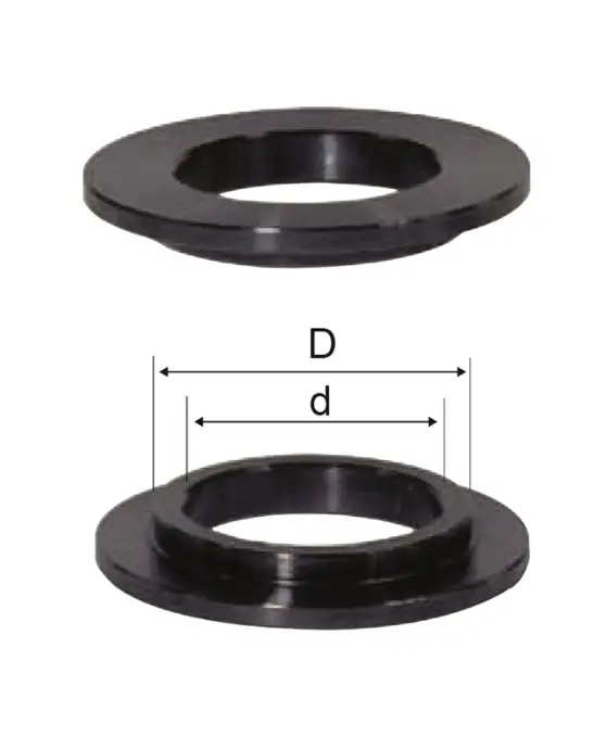 ZAK - Jeu de 2 bagues de réduction 50 / 40 mm