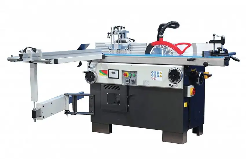 TS315I - Combiné Toupie-Scie avec Chariot Alu Ras de Lame 2000 x 270 mm - 3000 W - 230V