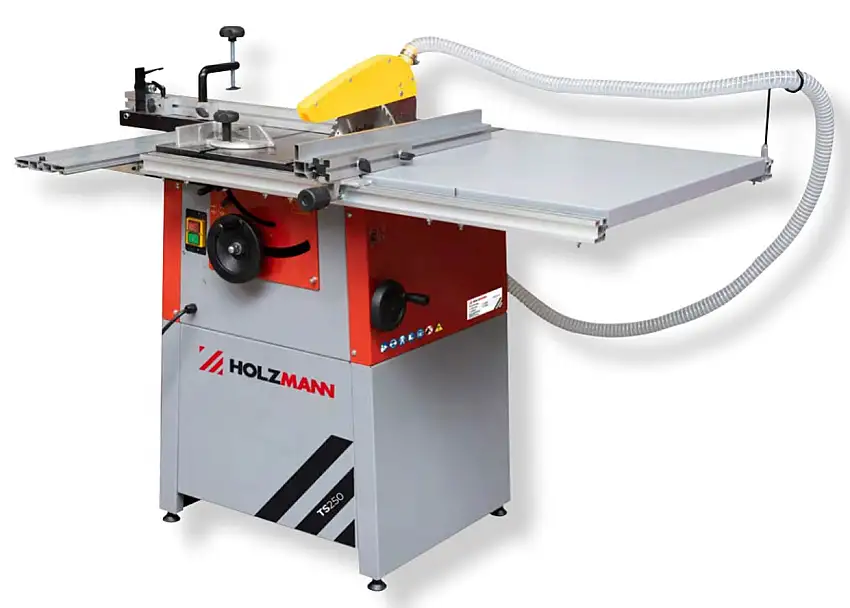 TS250 - Scie circulaire sur table avec chariot aluminium 230V/400V