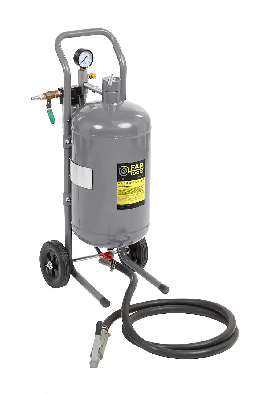 CS 17 - Sableuse aérogommeuse mobile - 17 Litres