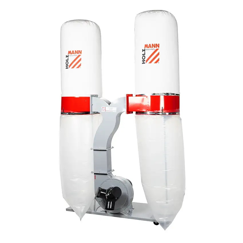 ABS3880 Aspirateur à copeaux de bois 2 x 200 L - 400V 2200W