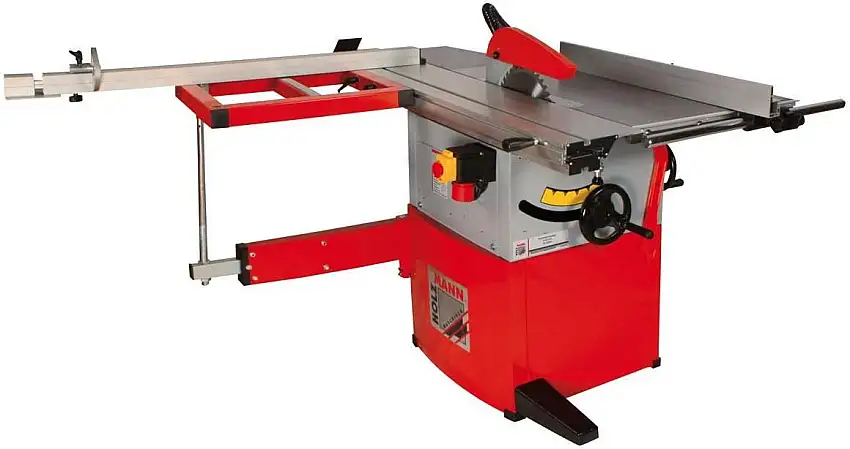 TS250FL Scie circulaire sur table ø254mm chariot 1320mm 230V ou 400V (50HZ) 1,5kW (S1 100%) / 2,0 kW (S6 40%)