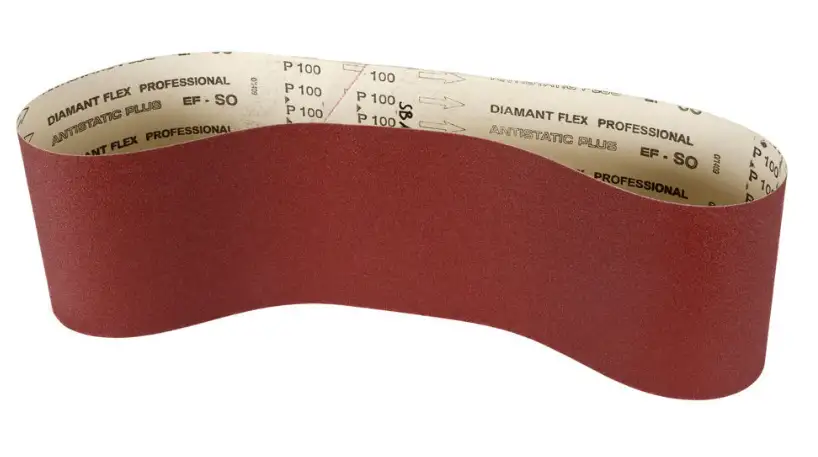 Bande abrasive 3705x152mm grain 100 (5 pièces)