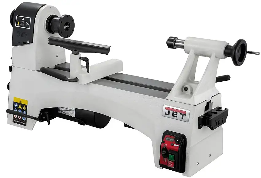 JWL1221VS-M - Tour à bois d'Etabli - Entrepointes 500 mm - Variateur de vitesse 3 plages : 60 -3600 tours / min - 730 W