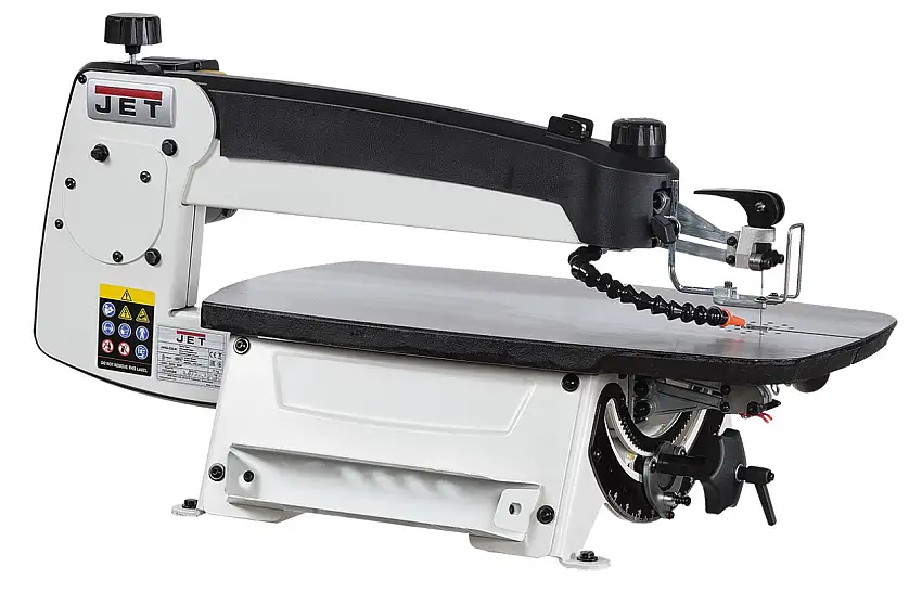 JWSS-22B Scie à chantourner avec Bras Inclinable - Col de Cygne 565 mm - 500 W