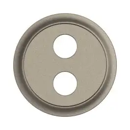 Enjoliveur prise Banana gold simple Céliane - Titanium