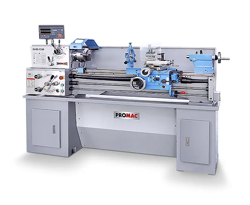 PROMAC - GHB-1330-FT Tour à métaux 400V 1500W - Entre pointes 760 mm