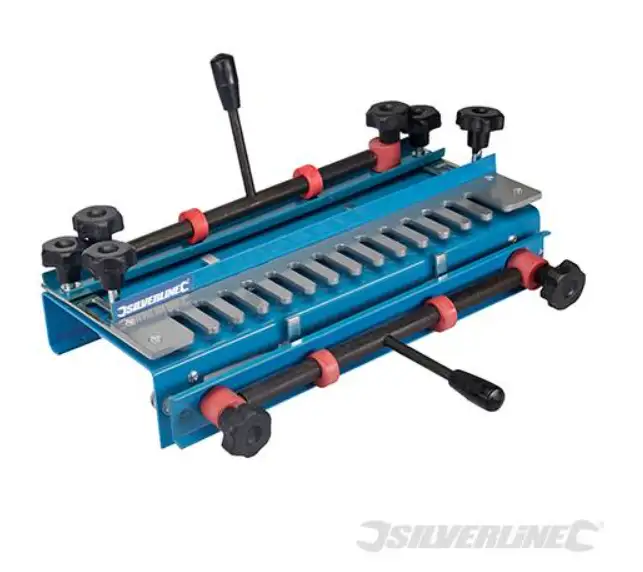 SILVERLINE - Gabarit à queues d'aronde 300mm pour défonceuse