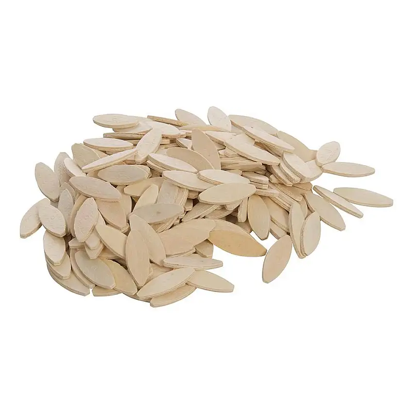 SILVERLINE - Sachet de 200 Lamelles en Bois pour fraiseuses - Différentes dimensions disponibles