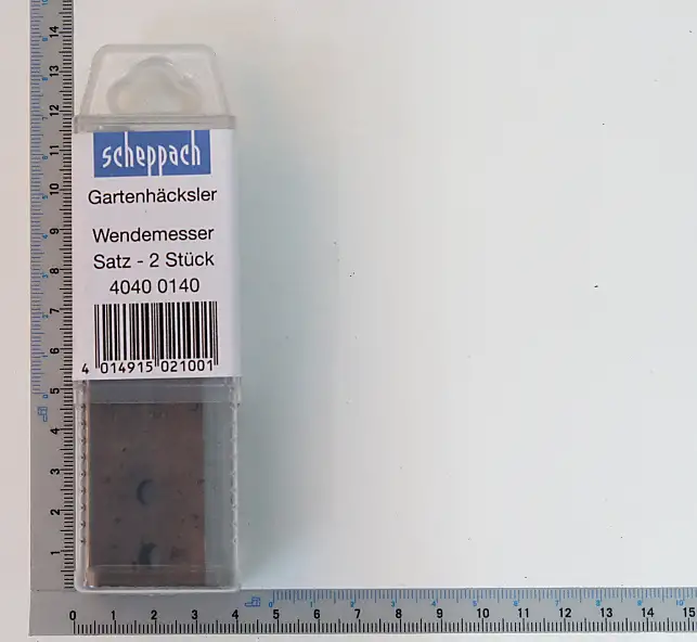 Couteaux de rechange pour broyeur Biostar 3000 (jeu de 2)