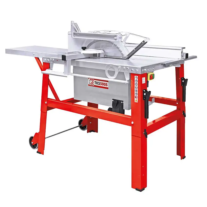 TKS500S - Scie sur Table de Chantier - 400V - Hauteur de coupe 150 mm - Table 1000 x 660 mm