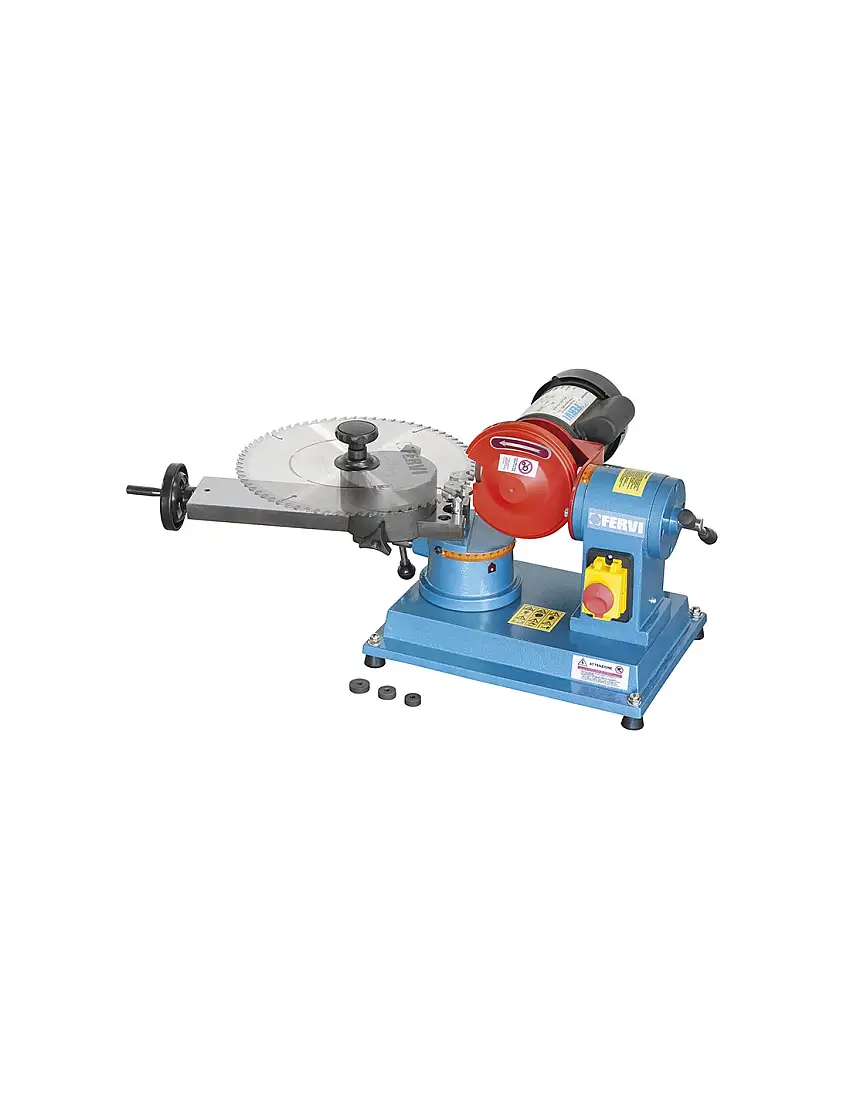 Affûteuse d'angle rotative de lames de scie circulaire fervi 0408