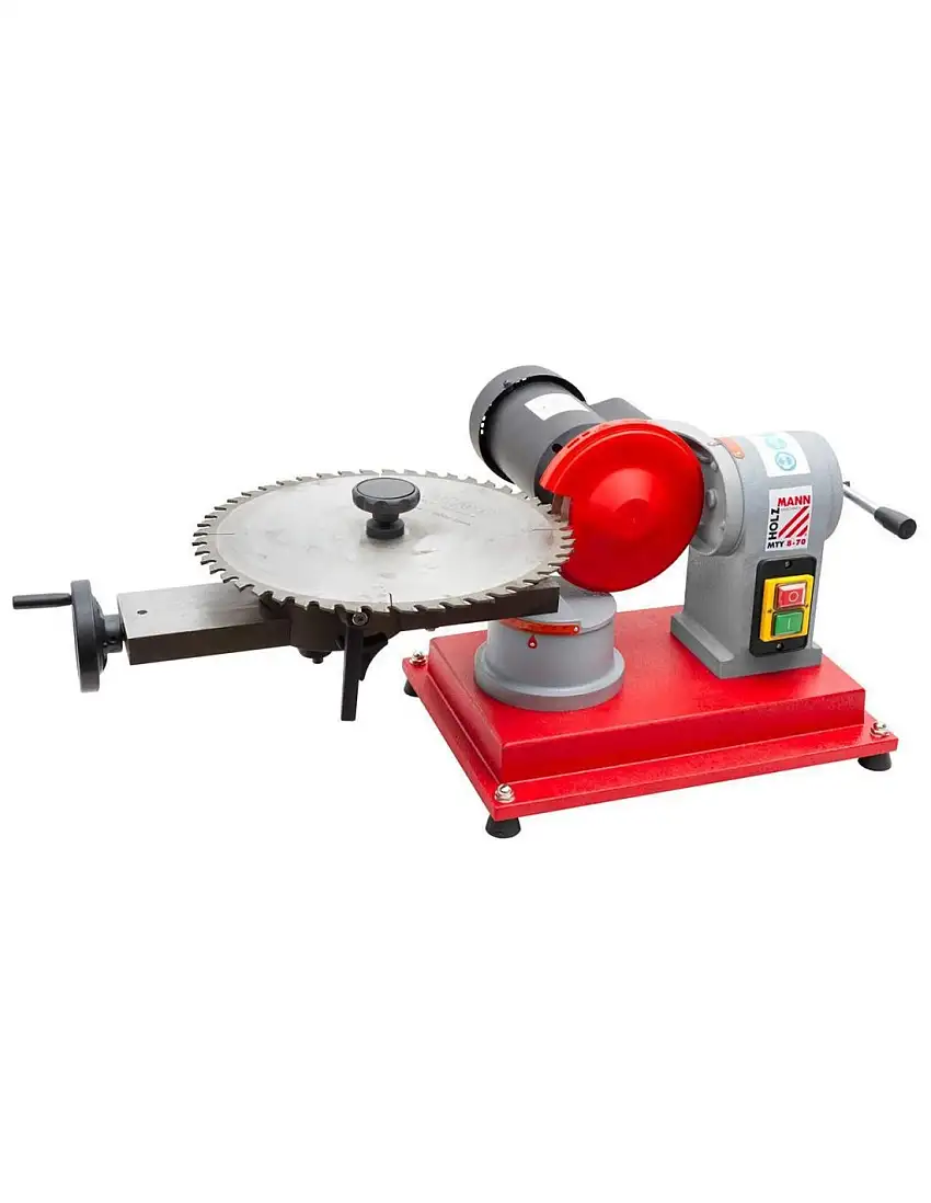 Affûteuse d'angle rotative de lames de scie circulaire vidia Holzmann mty 8-70