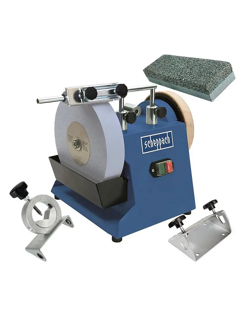 AFFÛTEUSE À EAU COUTEAUX CISEAUX À BOIS GOUGES SCHEPPACH TIGER 2500