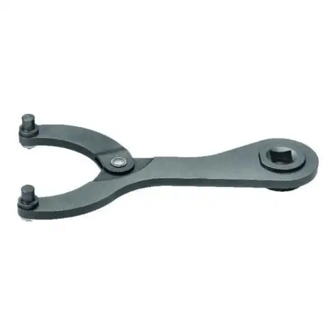 AMF Jeu de clés à fourche à tête articulée pour clé dynamométrique 18-40mm