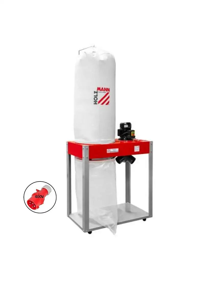 Aspirateur poussiere extracteur copeaux bois collecteur Holzmann abs3000se_400v