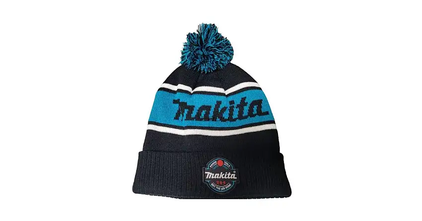 Bonnet d'hiver MAKITA avec pompon WERBE589