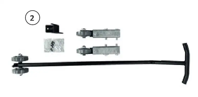 Dispositif de levage et de déplacement pour combinée à bois UMK5-250 Holzstar