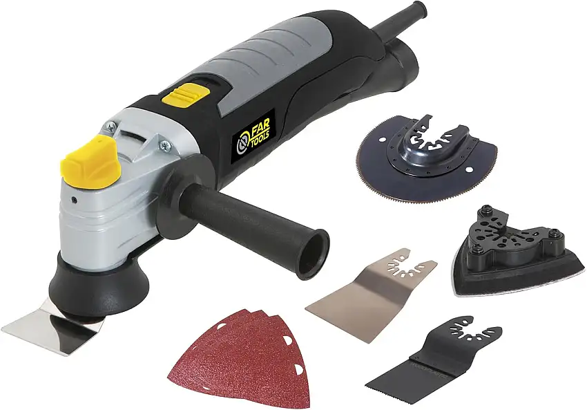 DM 300 - Outil Multifonctions 300 W - Avec accessoires et sac de rangement