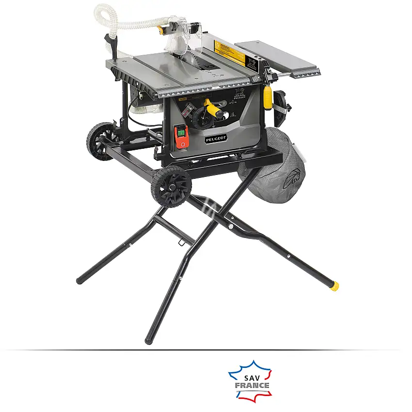 ENERGYSAW-216ASP - Scie sur table avec aspiration intégrée - 2000 W - Hauteur de coupe 60 mm