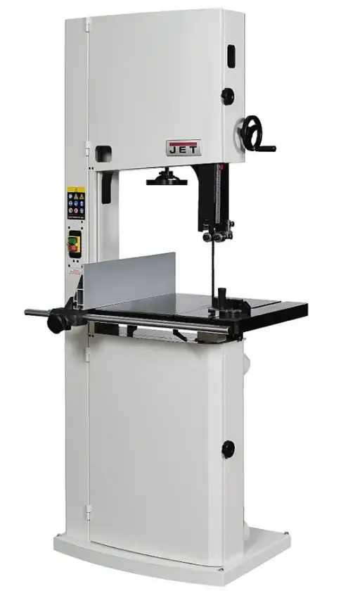 JWBS-18 Scie à ruban Roue ø470 mm Hauteur/Largeur de coupe maxi. : 406 et 457 mm - 400V/2,2kW (3CV)