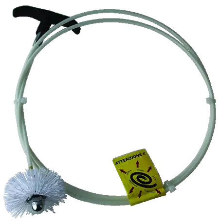 Kit de ramonage spécial poêle à granulés diamètre ø80 mm nylon