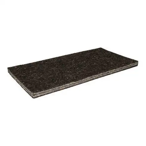 KRONEN HANSA Revêtement de râpe 140x280mm 10mm Éponge avec milieu Kronen