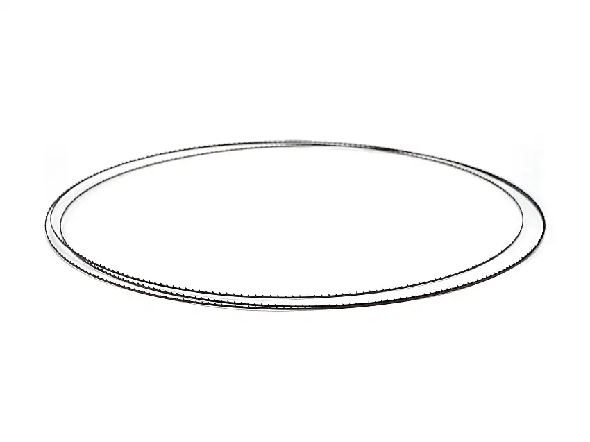 Lame de scie à ruban 1,34 à 3 mm ultra-fine - Longueur 1858 mm - Pour Scie MIDICUT Exmac