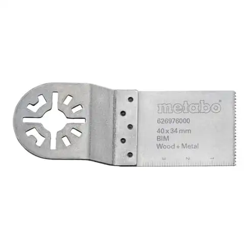 Metabo Lame de scie plongeante "Classic", bois et métal, BiM, 34 mm