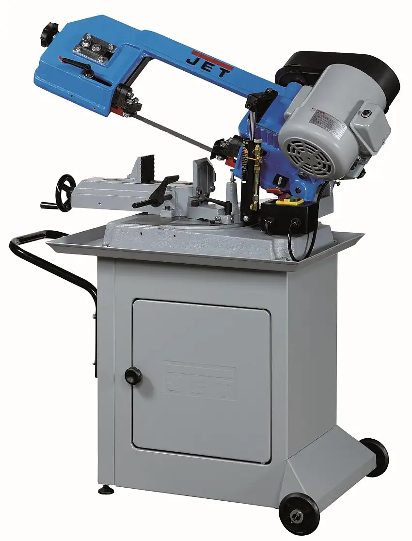 JET - MBS-56CS-M Scie à ruban métal 230V 0,36kW (0,5CV) S1 Coupe max. 125 mm