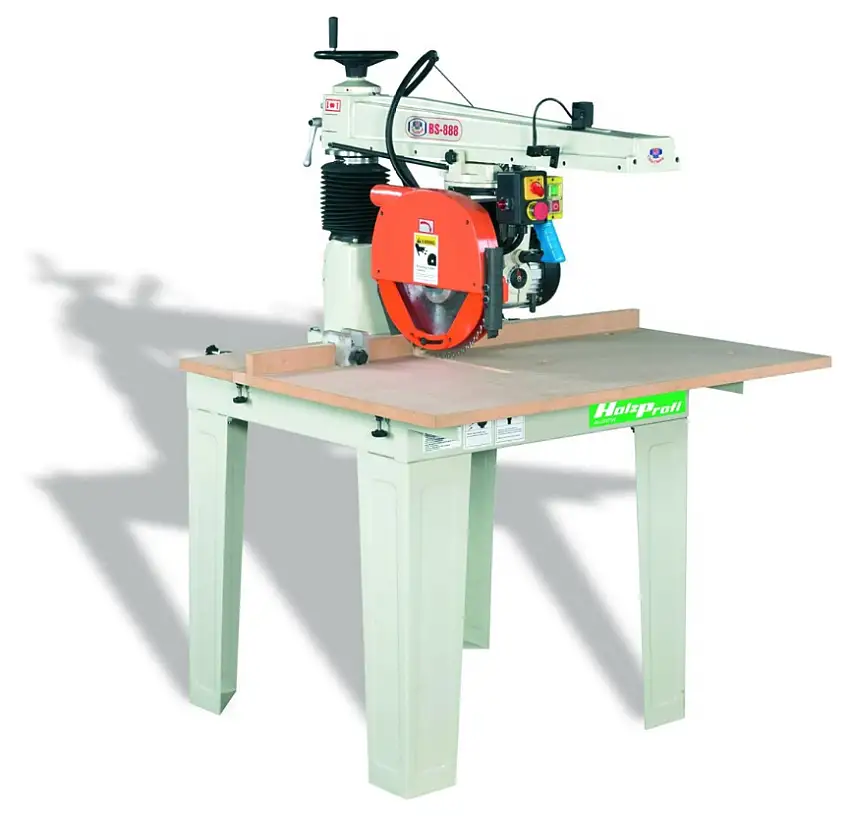 HOLZPROFI - RAS135 Scie radiale ø406 mm Hauteur de coupe 135 mm - 400V/50Hz - 4Kw/5.5CV