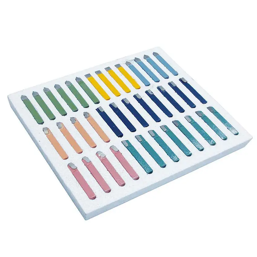 38TLG10 Assortiment de 38 outils de tournage métal Q. 10 mm