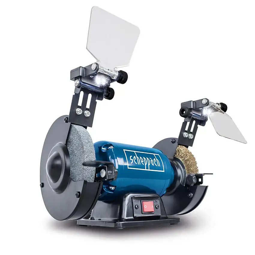 SM150LB Touret - Meule Ø 150 mm - 400 W (Brosse métallique et meule sèche)