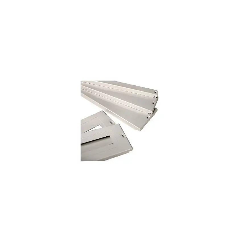 TC150 IDE Plastron plein fixe plastique 150mm - compatible coffret Atlantic IDE et Atlantic Plus