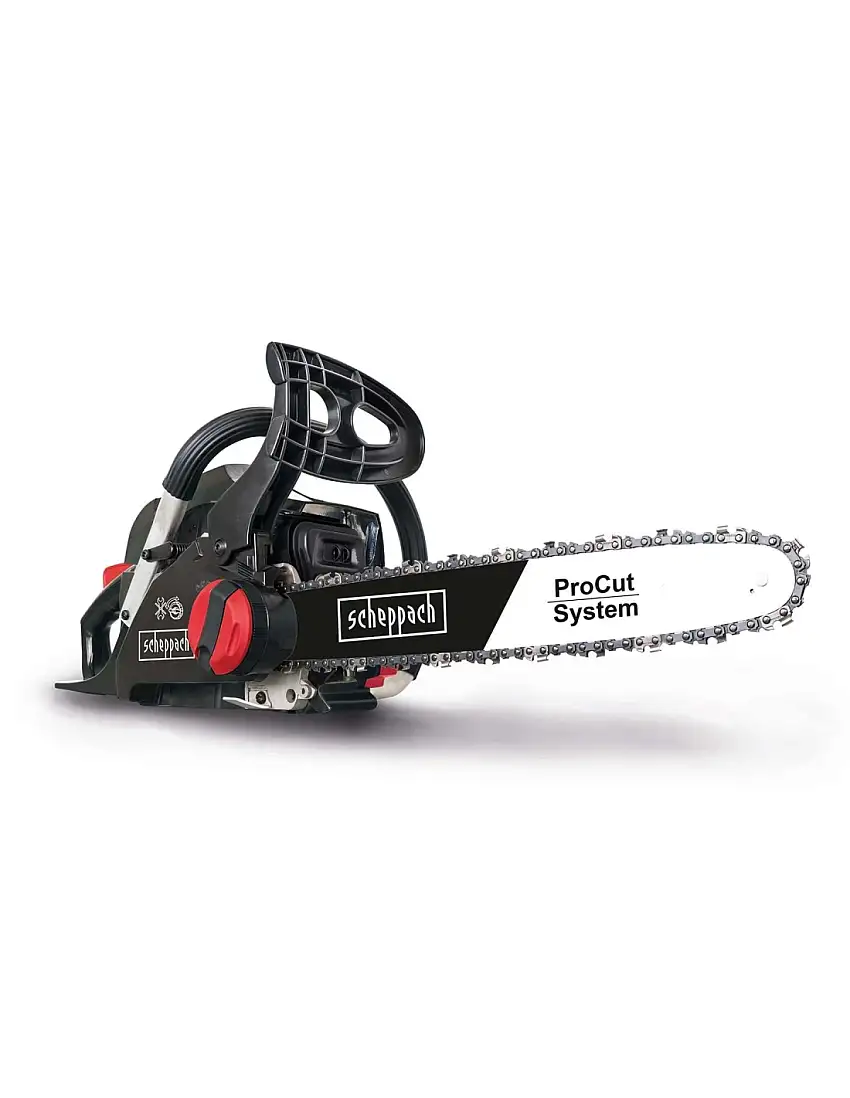 Tronconneuse thermique de 40 cm essence 41cc 2-temps Scheppach csp41