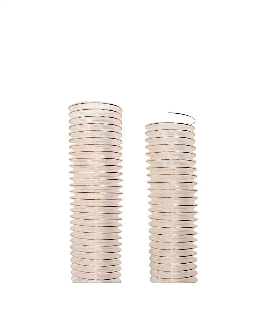 Tuyau d'extraction de copeaux en spirale 120x4 Holzmann abs120mm_4lfm