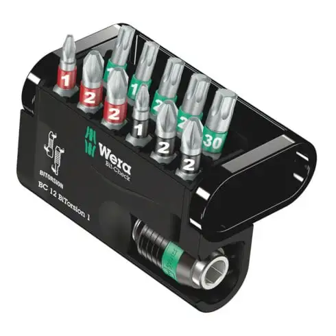 WERA Jeu d'embouts, BiTorsion 12 pièces