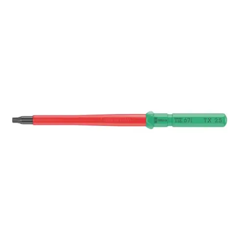 Wera VDE Lame interchangeable pour vis TORX, Kraftform Kompakt VDE 67 i TORX® Take it easy, TX 25 x 157 mm
