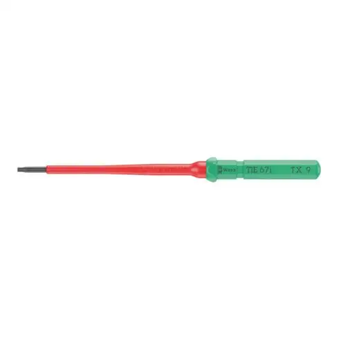 Wera VDE Lame interchangeable pour vis TORX, Kraftform Kompakt VDE 67 i TORX® Take it easy, TX 9 x 157 mm