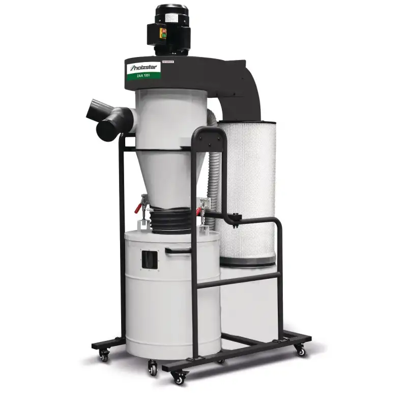 ZAA 1351 - Extracteur Cyclone 2200 W - Débit 1325 m3/heure - 230 V